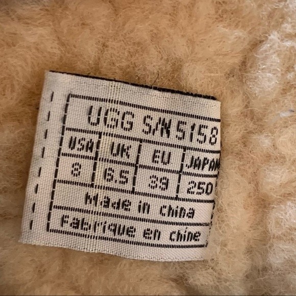 Ugg Australia Surfcat Shearling Tall Suede Boots S/N 5158, Size 8 - Picture 4 of 4